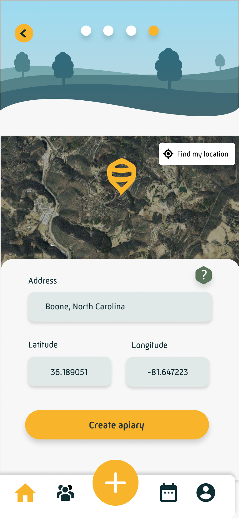 Apiary Location, map and address