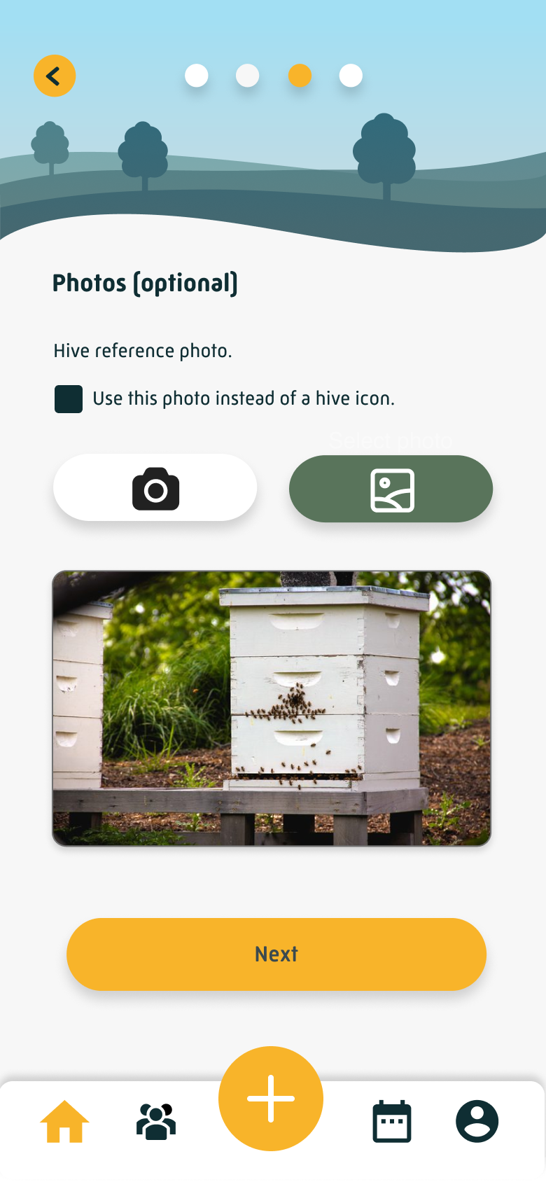 Hive Photos, optional reference photo